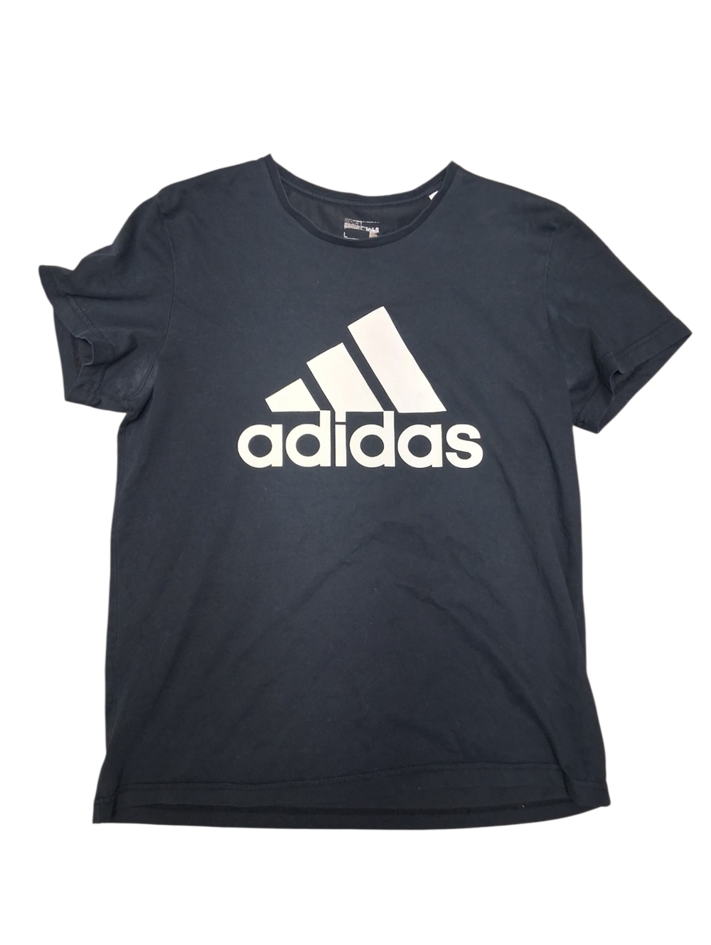 ✨️3 For $15✨️ Adidas Black Tee GUC Size L